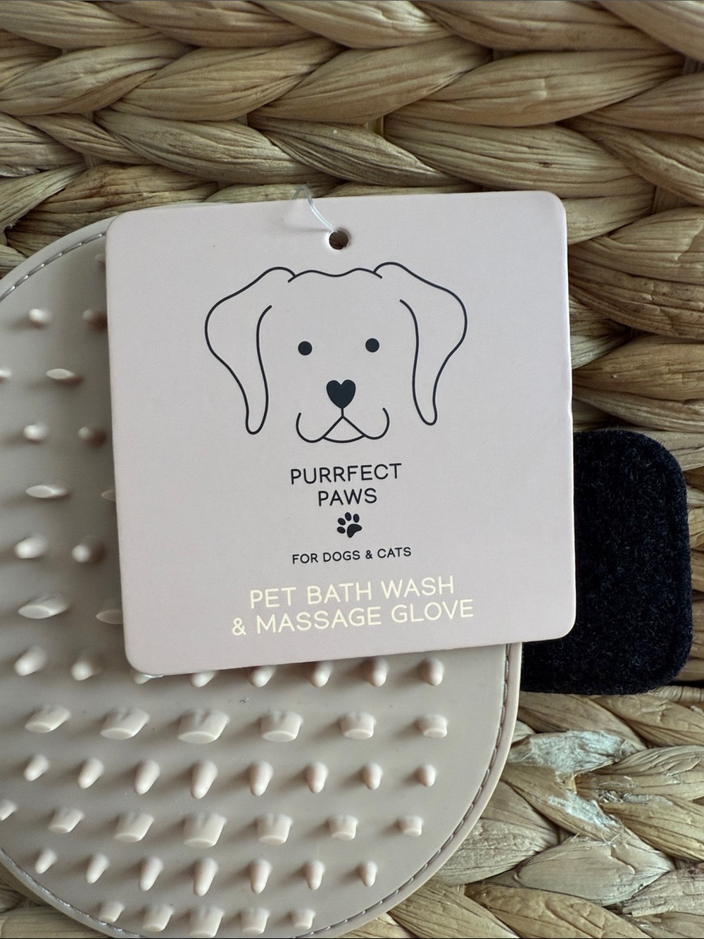 Pet Bath Wash & Massage Glove - Picture 2 of 4